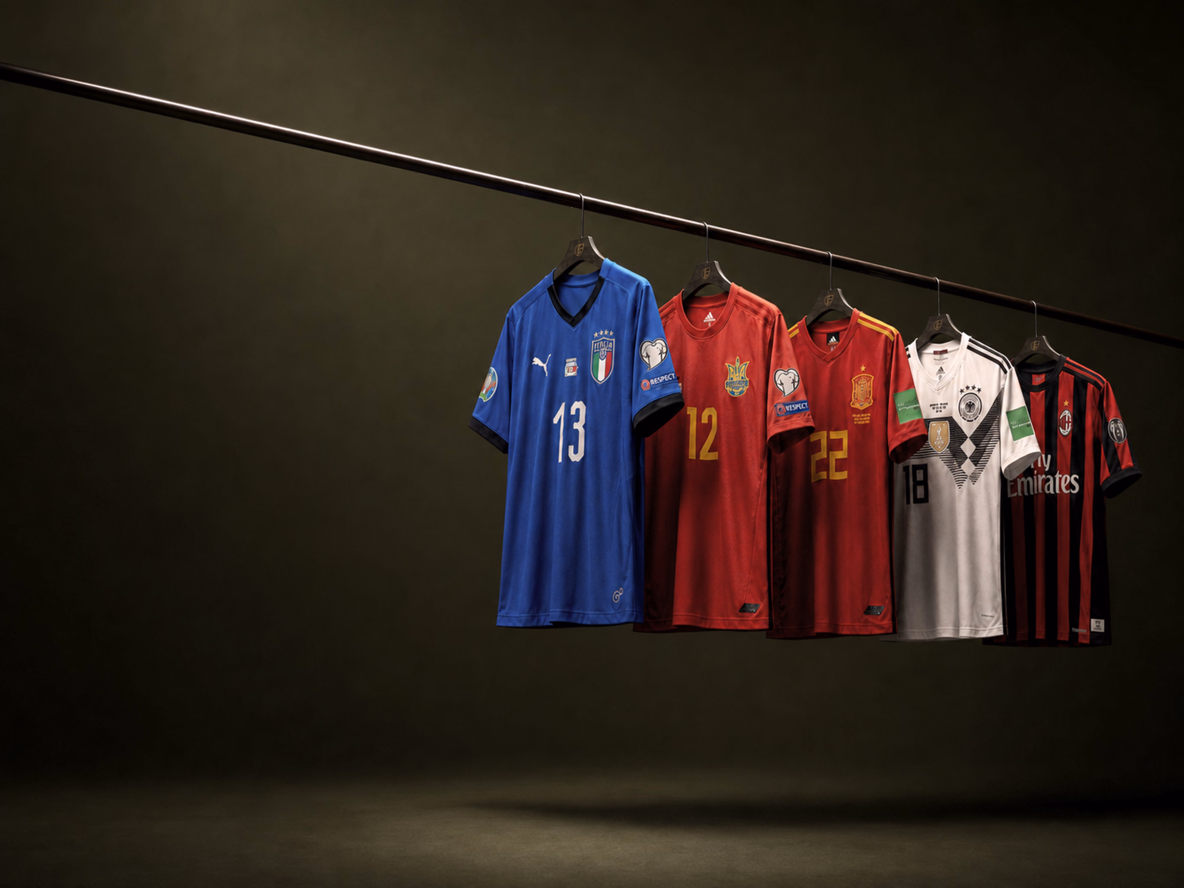 Authentic match-worn football shirts from HERMIA Matchworn Shirts