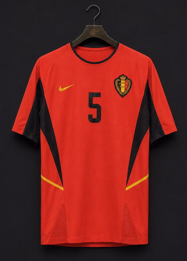 Nico van Kerckhoven – Belgium matchworn shirt