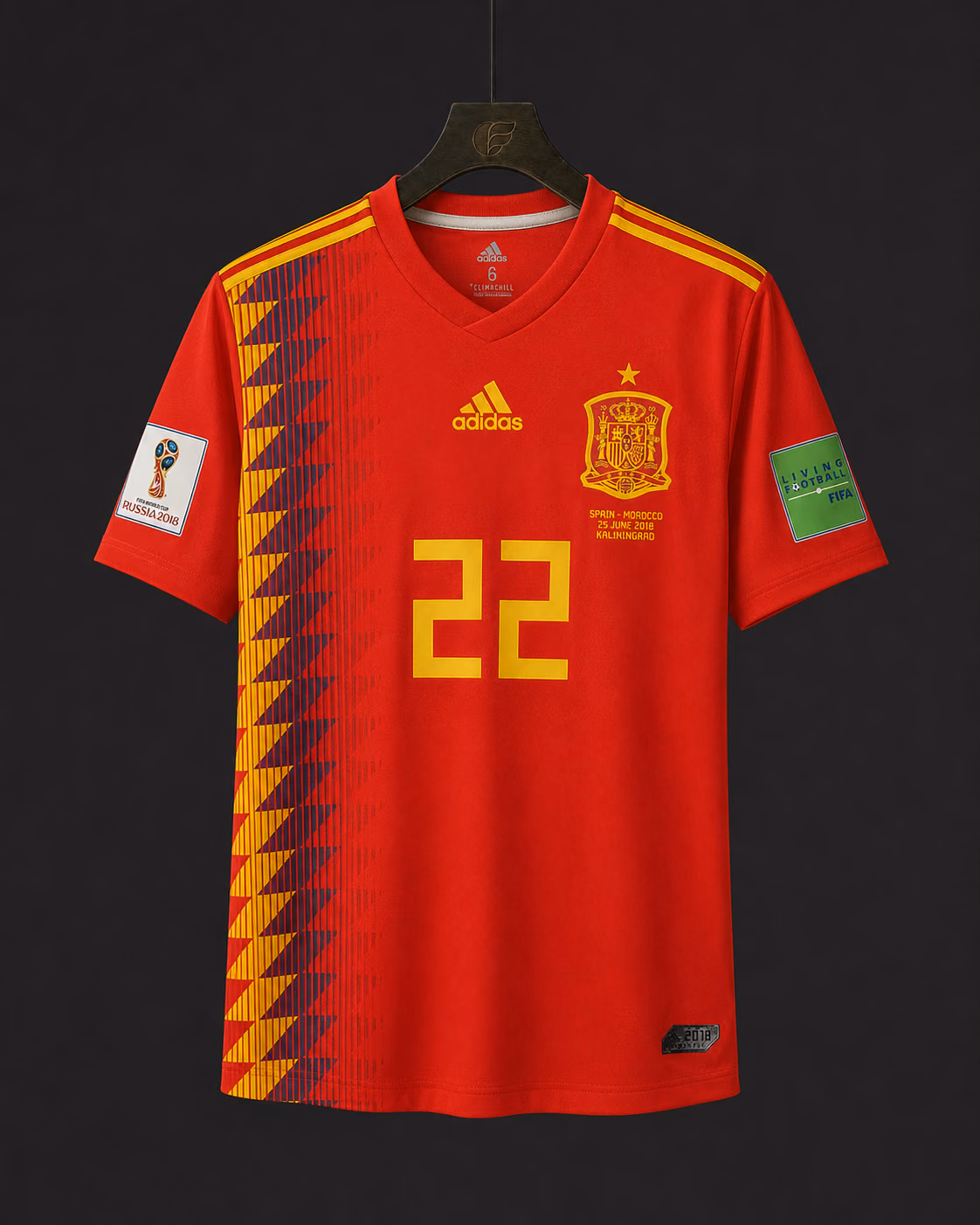 Isco – Spain matchworn shirt
