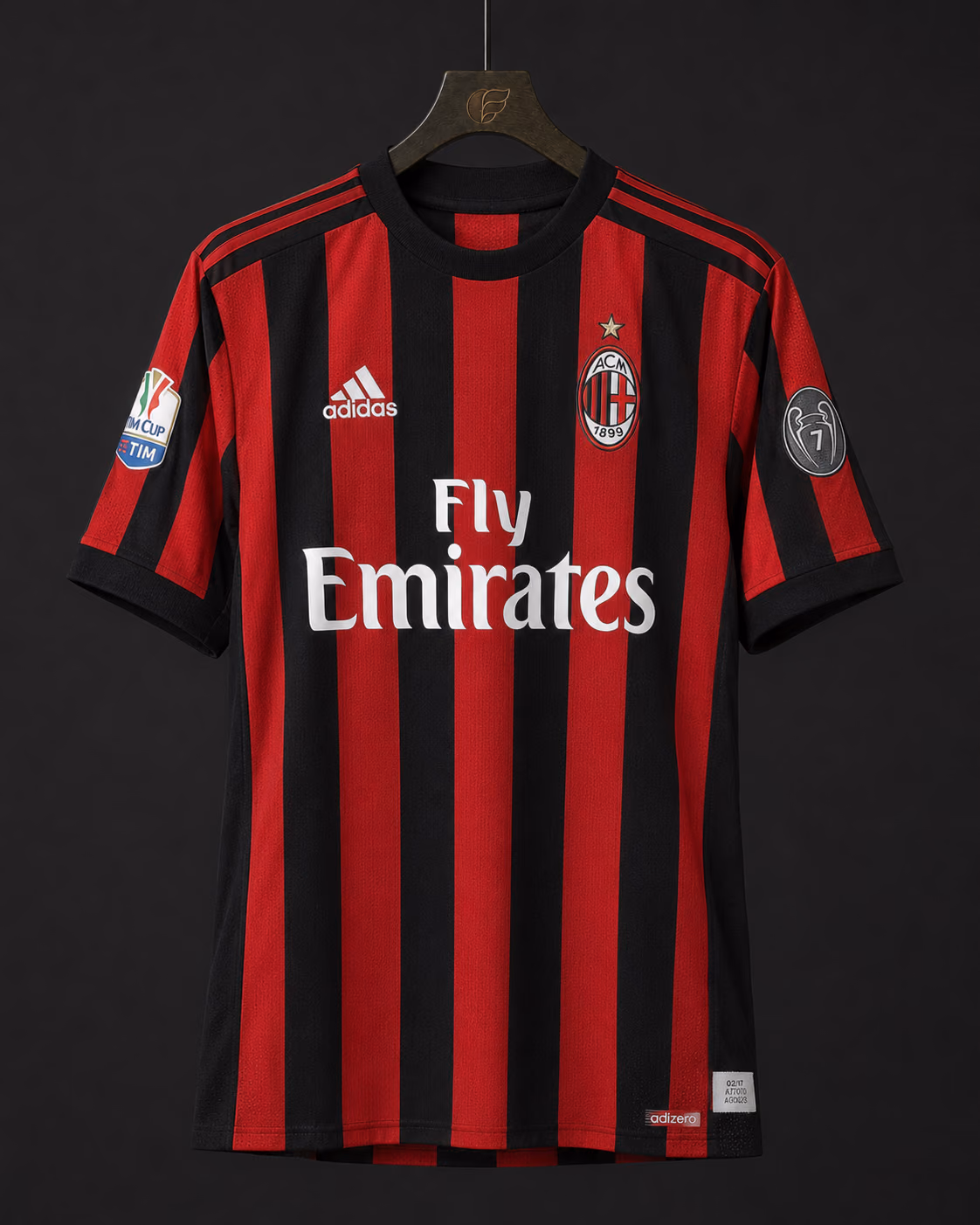 Nikola Kalinic – AC Milan matchworn shirt