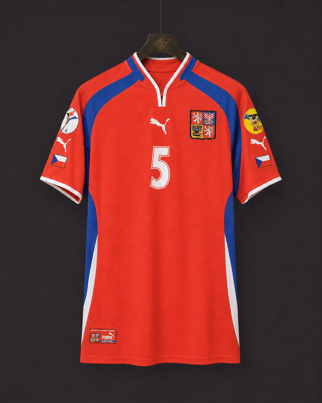Milan Fukal – Czech Republic matchworn shirt
