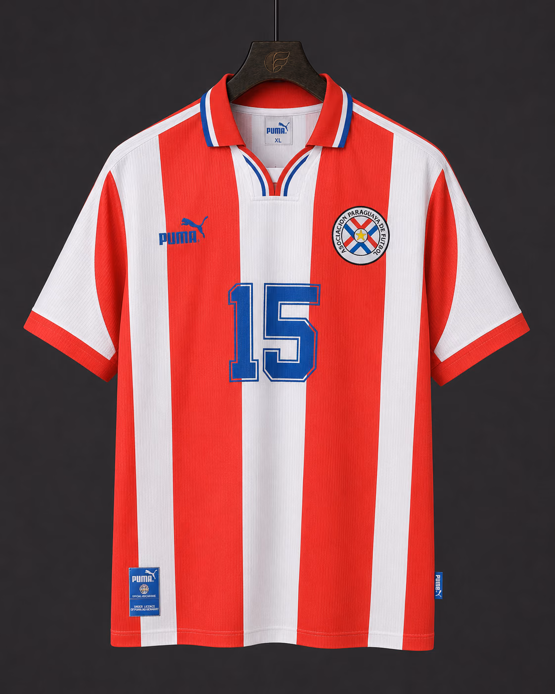 Arzamendia – Paraguay matchworn shirt